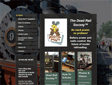 Tablet Screenshot of deadrailsociety.com